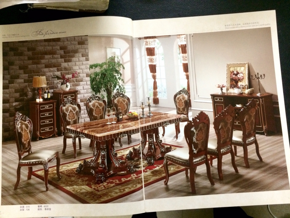 Bàn ăn tân cổ điển 4