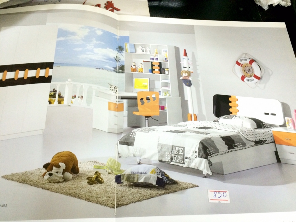 Bộ giường tủ trẻ em gái 2