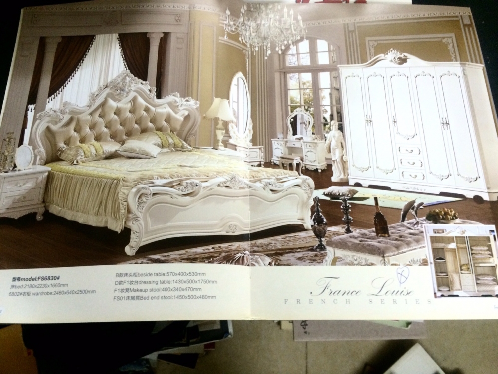 Bộ giường tủ tân cổ điển 3