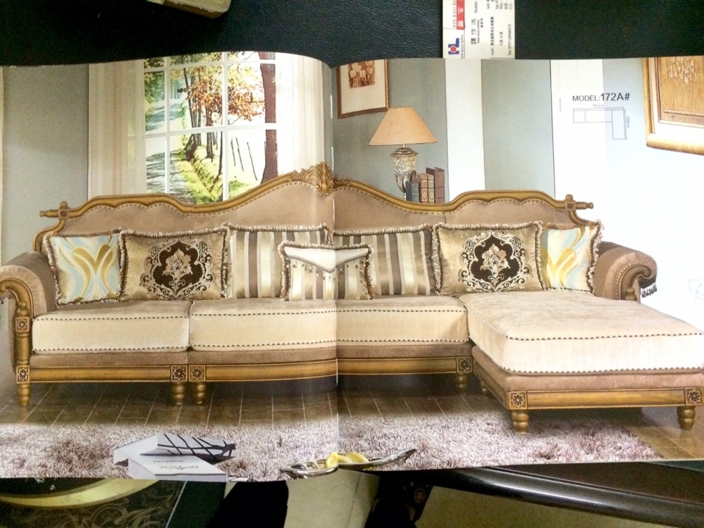 Sofa nỉ cổ điển A28