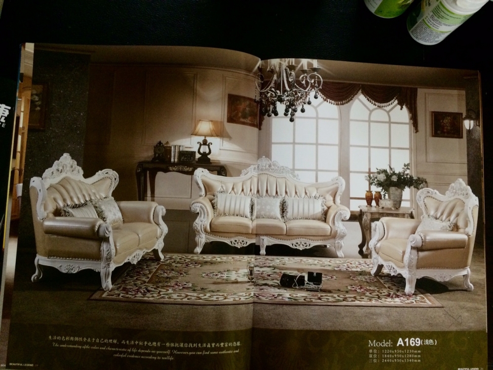 Sofa da tân cổ điển 5