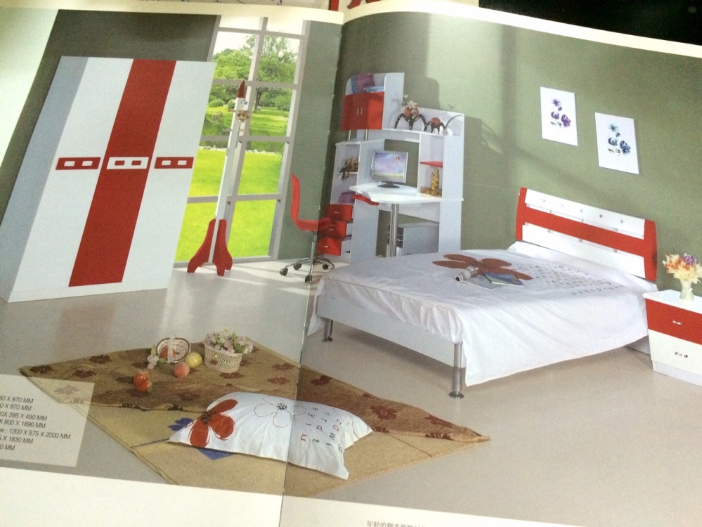 Bộ giường tủ trẻ em gái 1