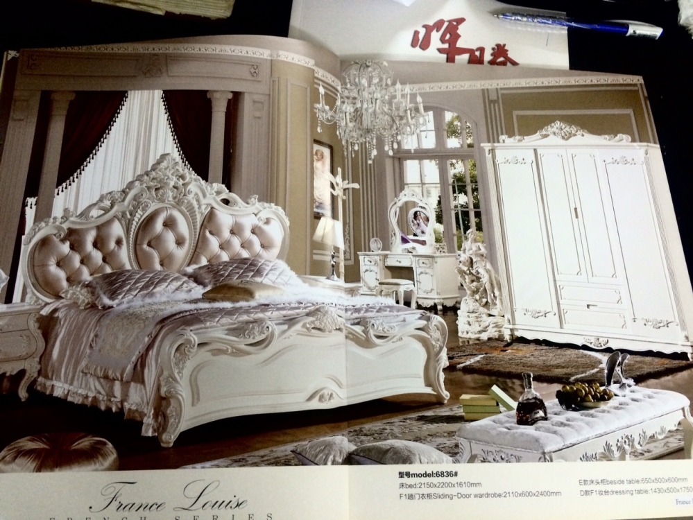 Bộ giường tủ tân cổ điển 2