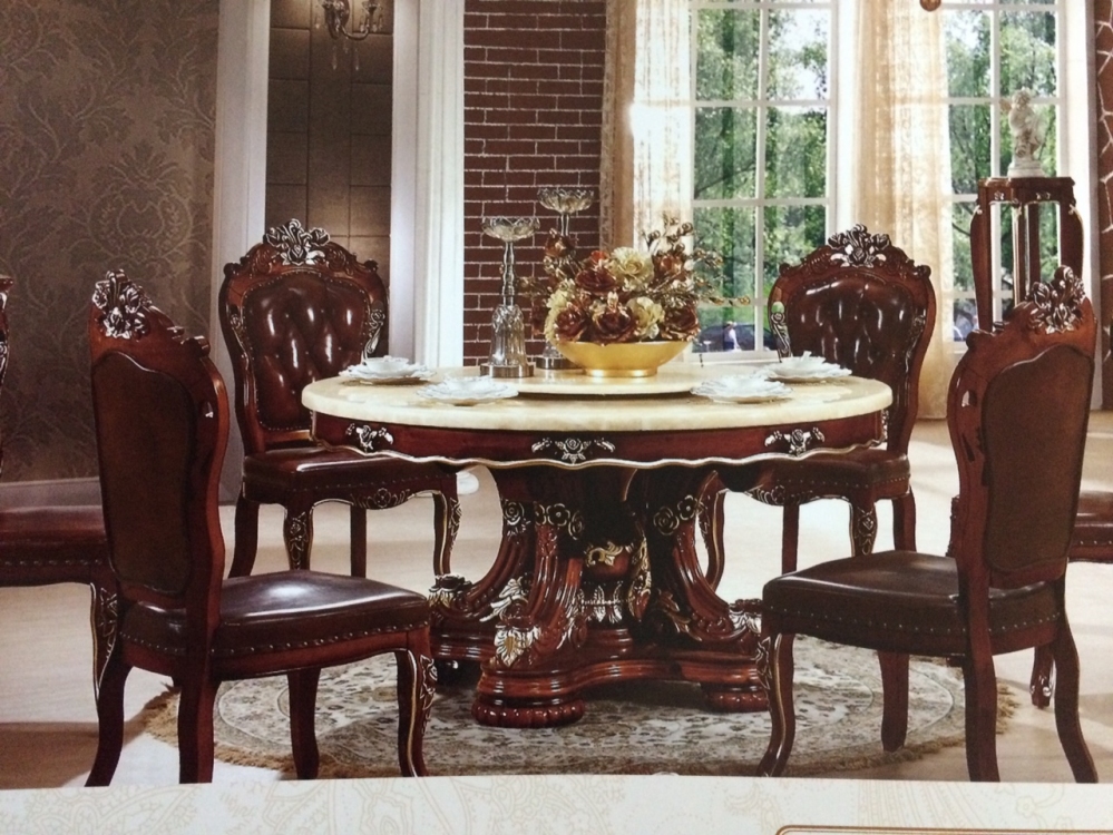 Bàn ăn tân cổ điển 6