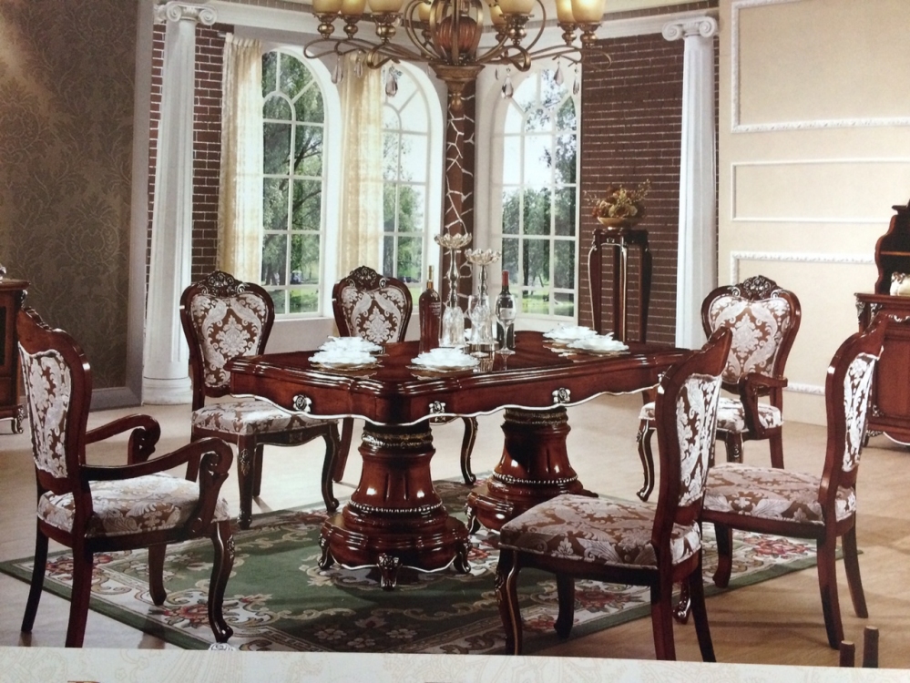 Bàn ăn tân cổ điển 5