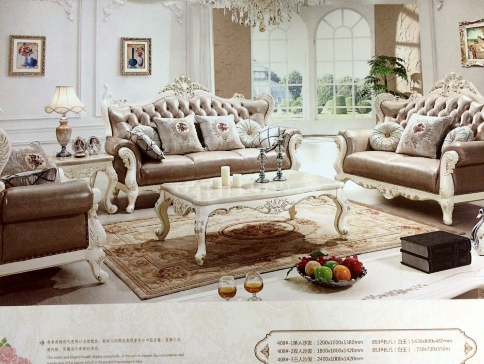 Sofa da tân cổ điển