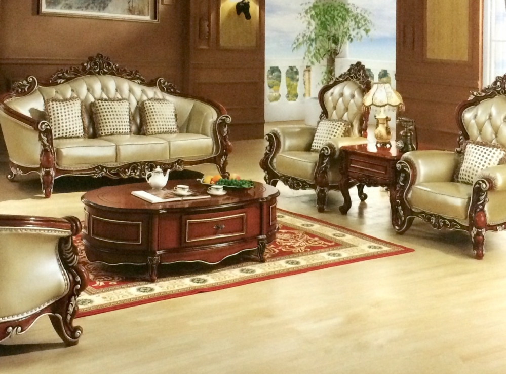 Sofa da tân cổ điển