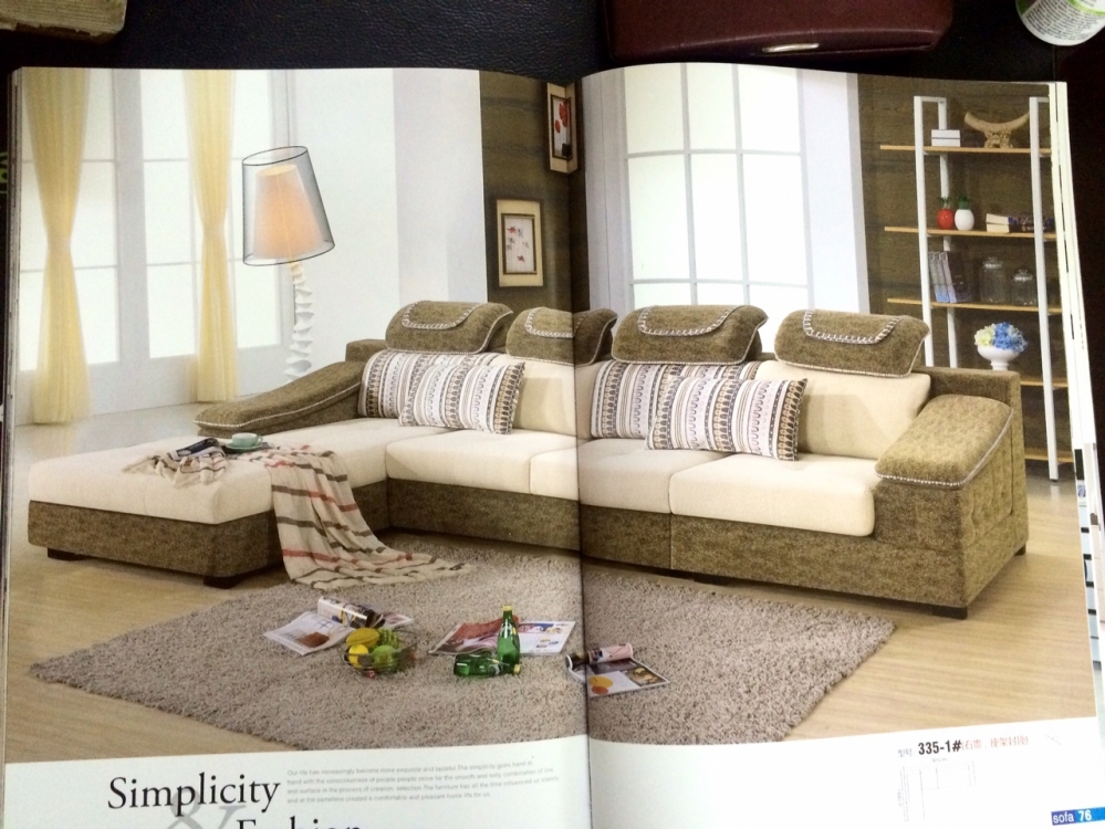 Sofa nỉ hiện đại