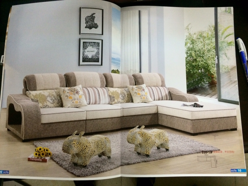 Sofa nỉ hiện đại