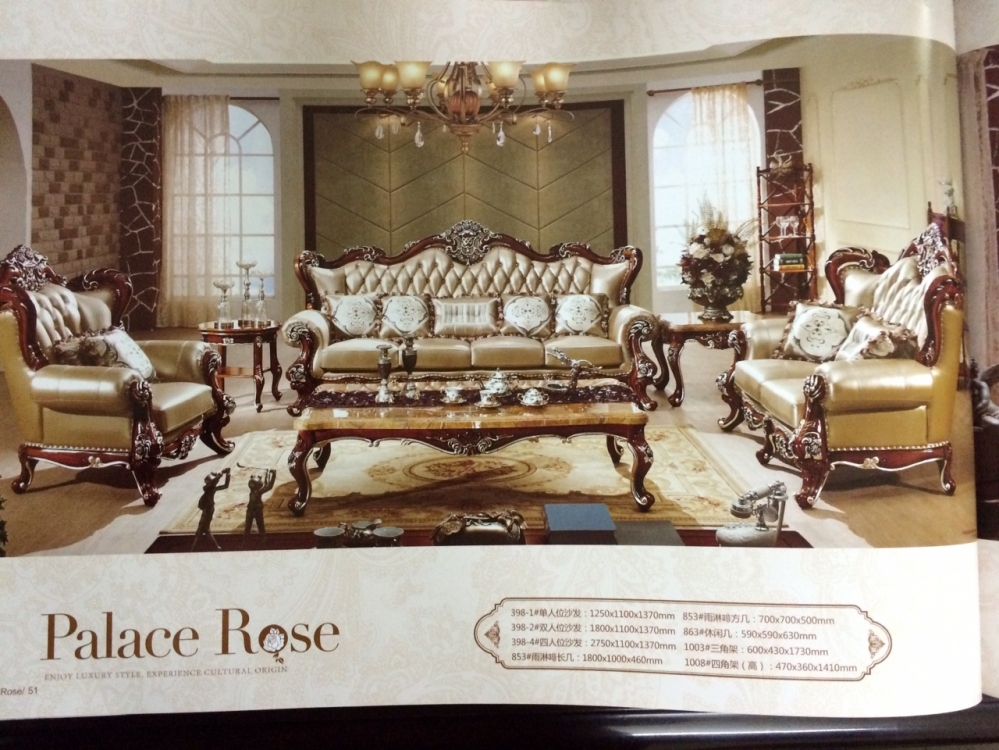 Sofa da tân cổ điển